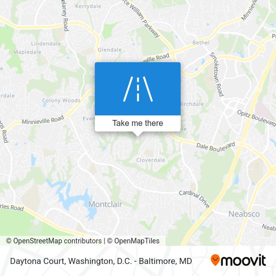 Daytona Court map
