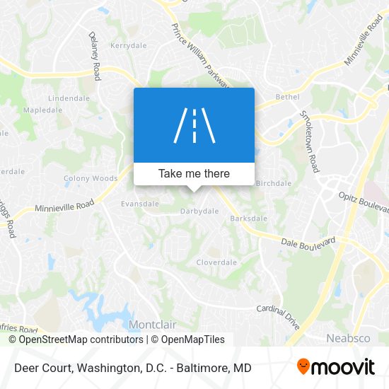 Deer Court map