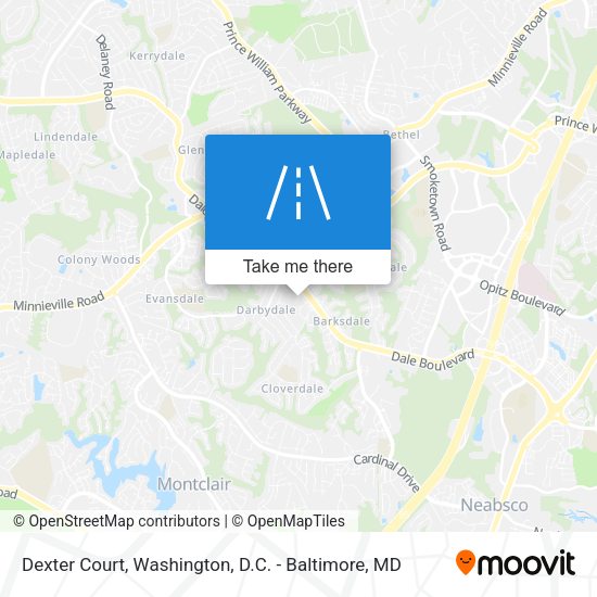 Dexter Court map