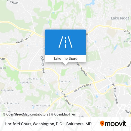 Mapa de Hartford Court