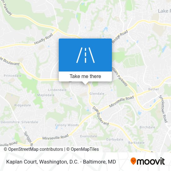 Kaplan Court map