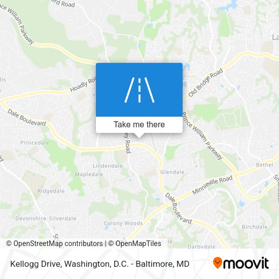 Mapa de Kellogg Drive