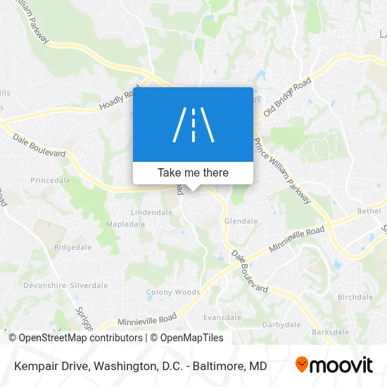 Kempair Drive map