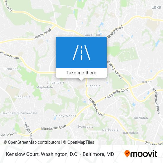 Kenslow Court map