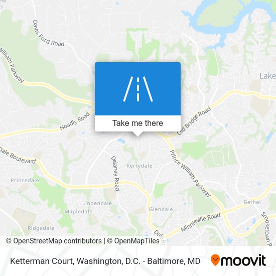 Mapa de Ketterman Court