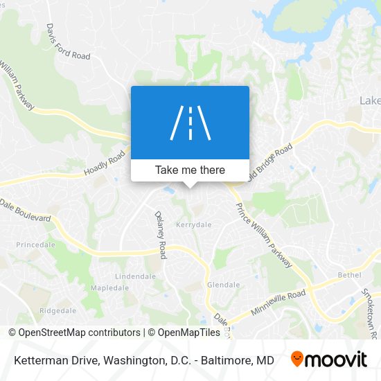 Ketterman Drive map
