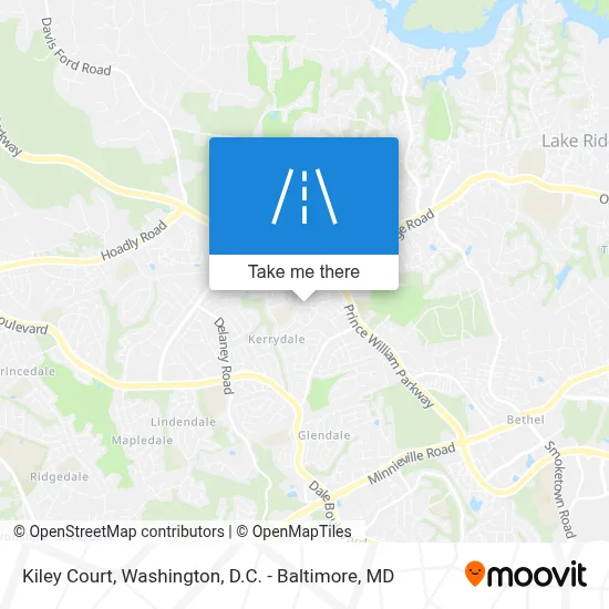 Kiley Court map