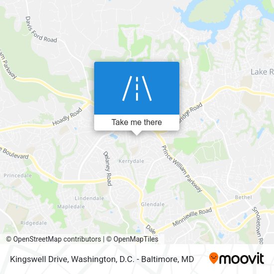 Kingswell Drive map