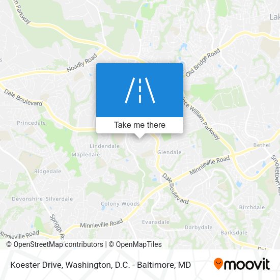 Koester Drive map