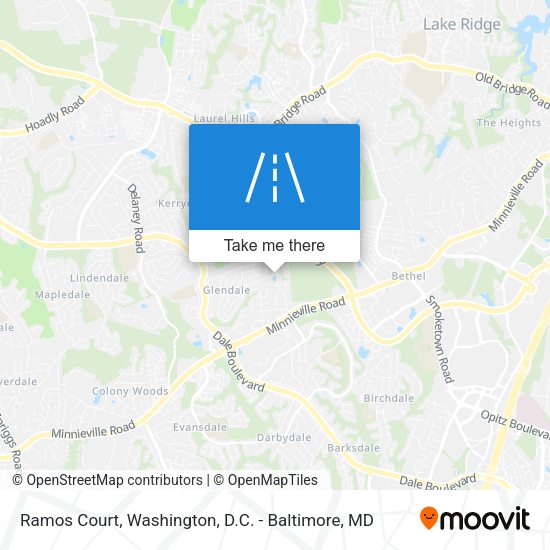 Ramos Court map