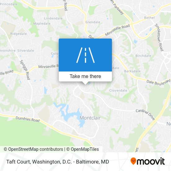 Mapa de Taft Court