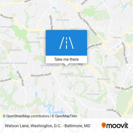 Watson Lane map