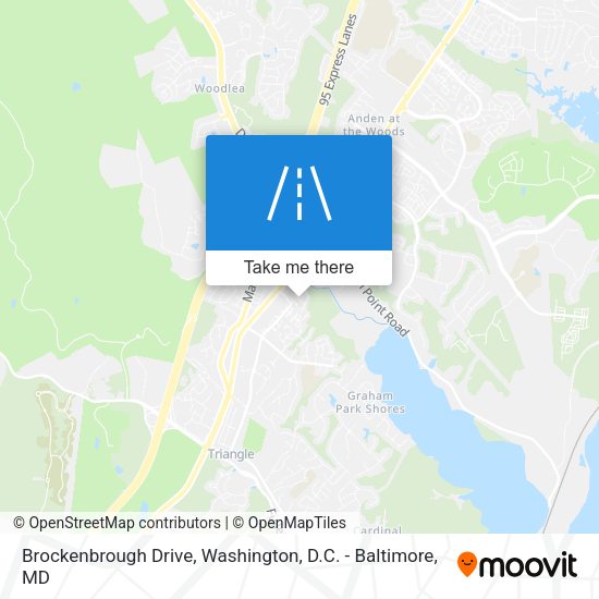 Mapa de Brockenbrough Drive
