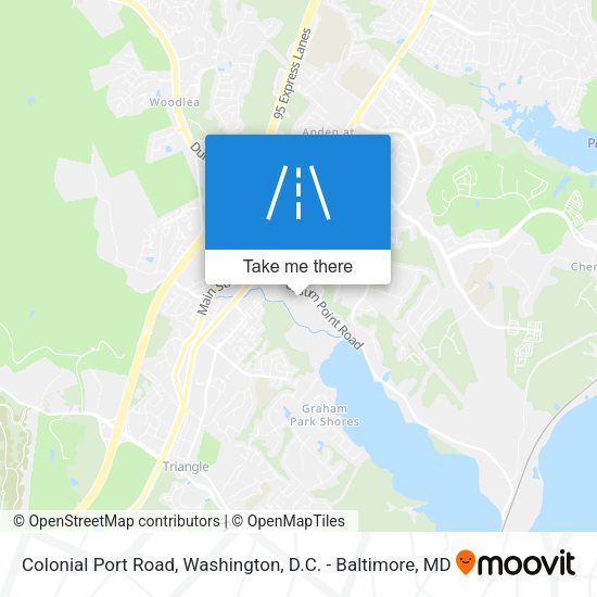 Mapa de Colonial Port Road