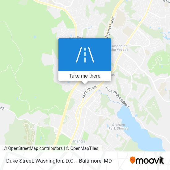 Mapa de Duke Street