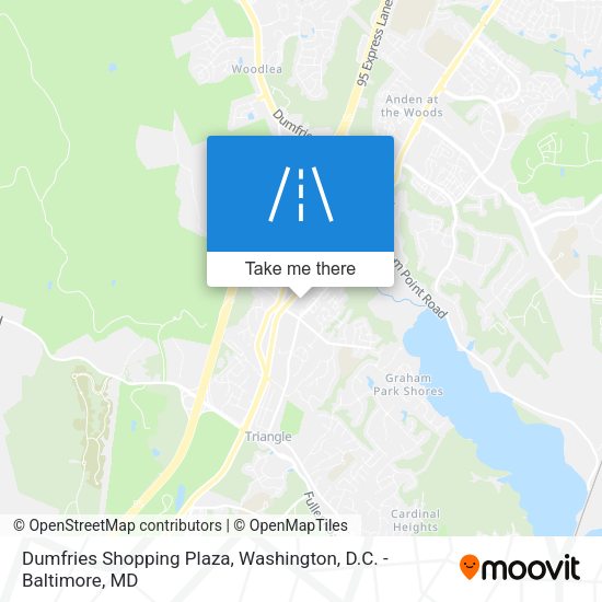 Dumfries Shopping Plaza map