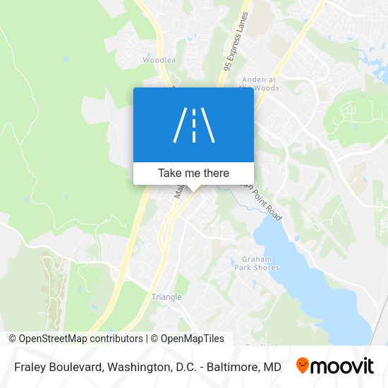 Fraley Boulevard map