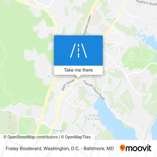 Fraley Boulevard map