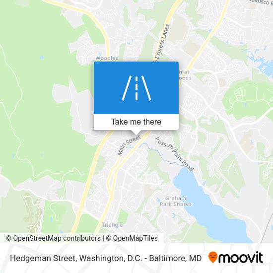 Hedgeman Street map