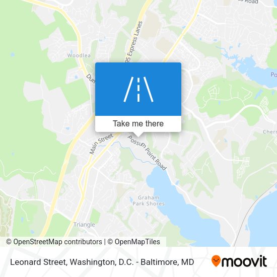 Leonard Street map