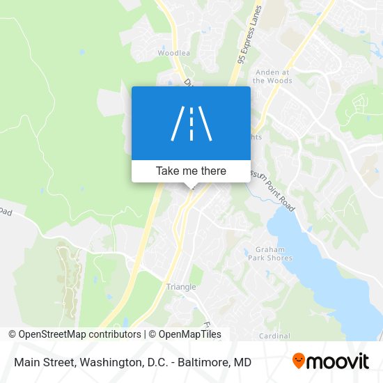 Main Street map