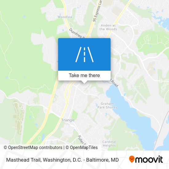 Mapa de Masthead Trail