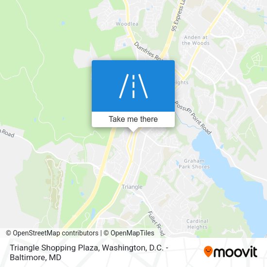 Mapa de Triangle Shopping Plaza