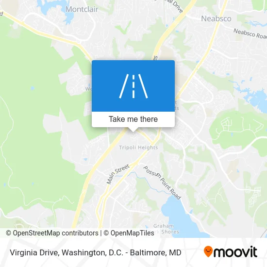 Virginia Drive map