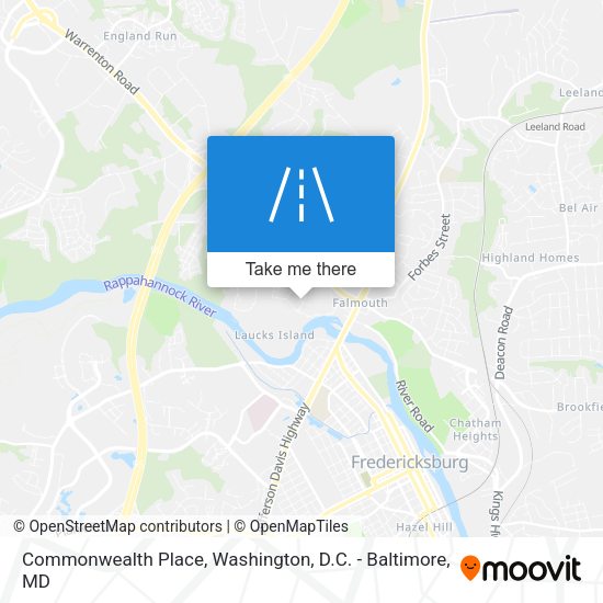 Commonwealth Place map