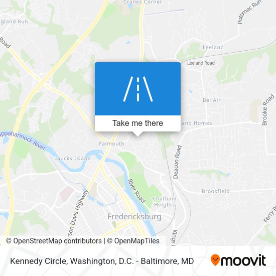 Kennedy Circle map