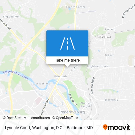 Lyndale Court map