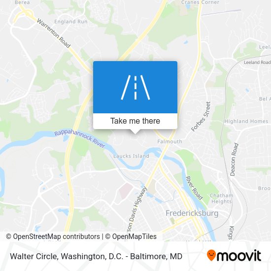 Mapa de Walter Circle