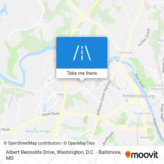 Albert Rennolds Drive map