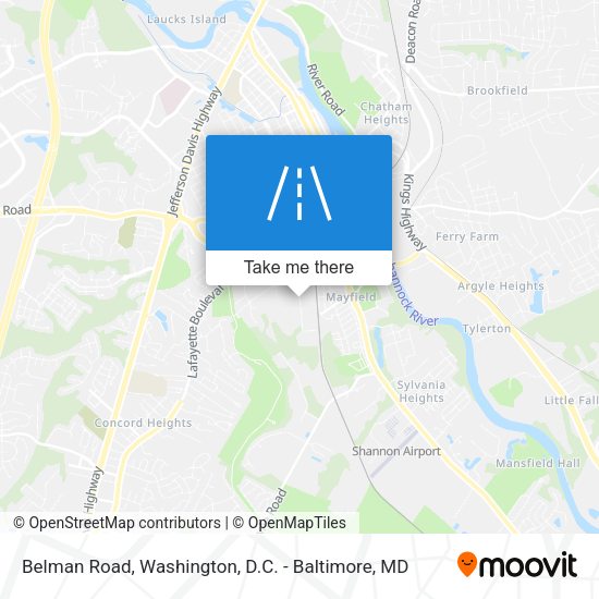 Belman Road map