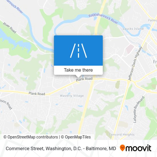 Commerce Street map