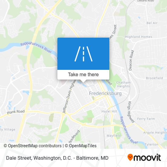 Dale Street map