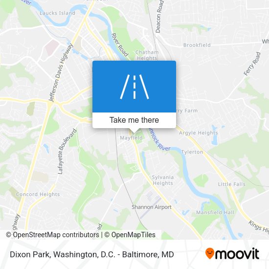 Dixon Park map