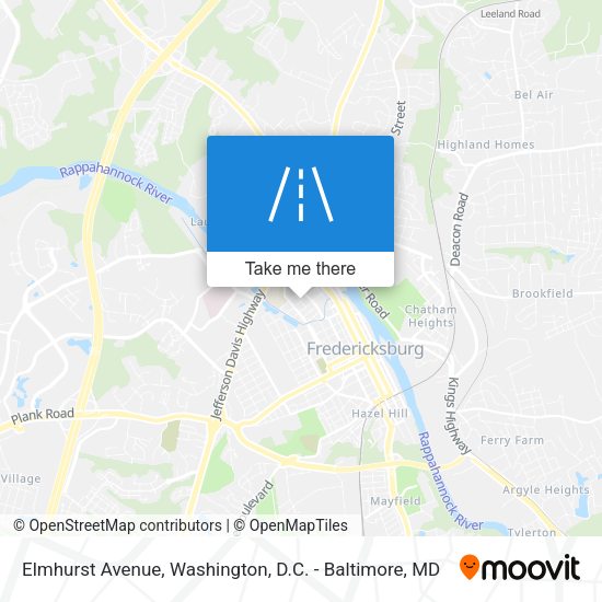 Elmhurst Avenue map