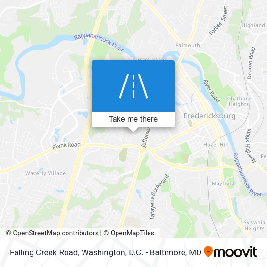 Falling Creek Road map