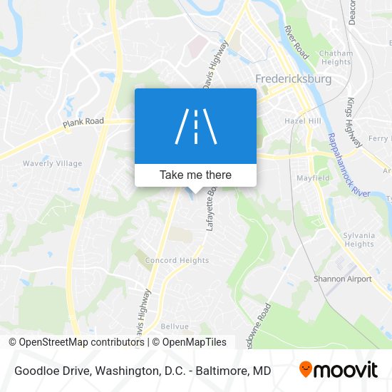Mapa de Goodloe Drive