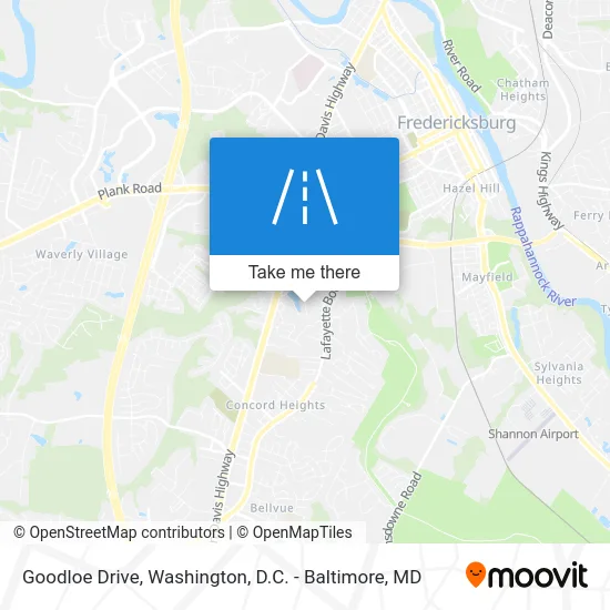 Goodloe Drive map