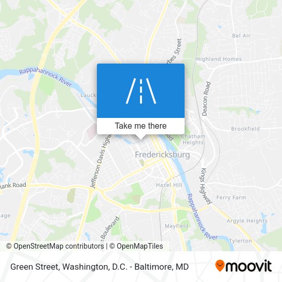 Green Street map