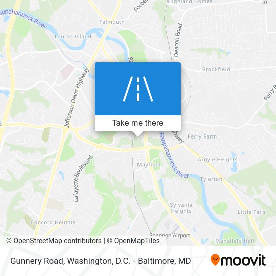 Gunnery Road map