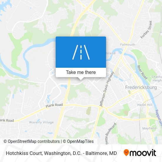 Mapa de Hotchkiss Court