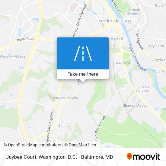 Jaybee Court map