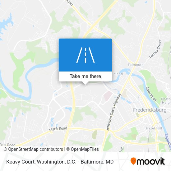 Keavy Court map