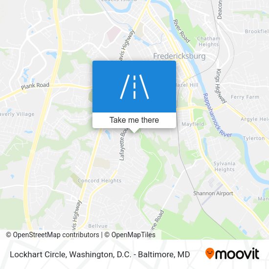 Lockhart Circle map