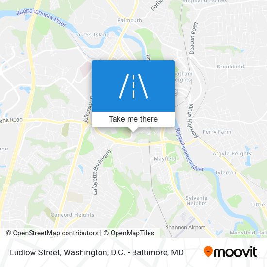 Mapa de Ludlow Street