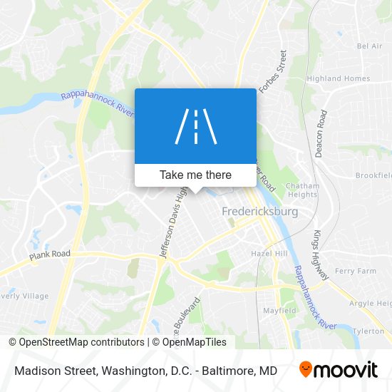 Madison Street map