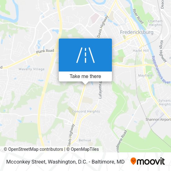 Mapa de Mcconkey Street